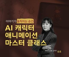 유호 강사 — AI 캐릭터 애니메이션 4주 마스터 클래스 썸네일