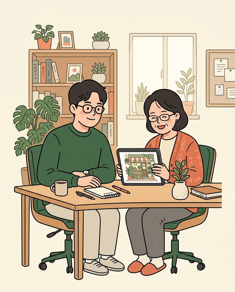 50대에 AI 아트를 시작해도 늦지 않은 이유, 수강생분들이 먼저 보여주셨어요 대표 이미지