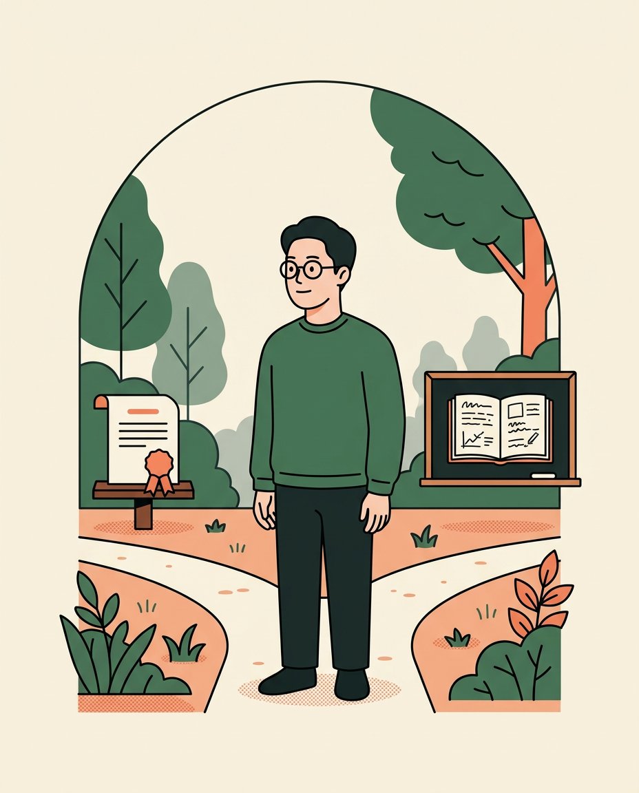 AI 강사로 활동하고 싶다면 — 자격증과 강사 데뷔는 다른 트랙이에요 대표 이미지