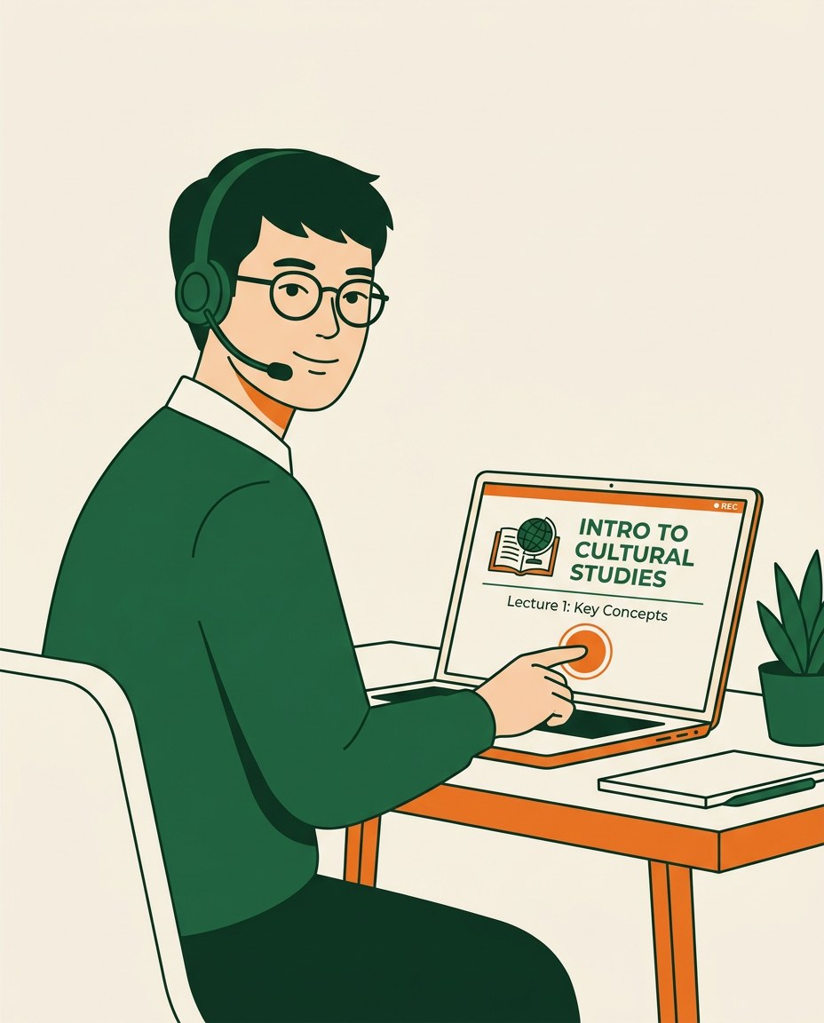 첫 VOD, 5분이면 충분해요 — 내 강의가 잠든 사이에도 일하게 만드는 법 대표 이미지