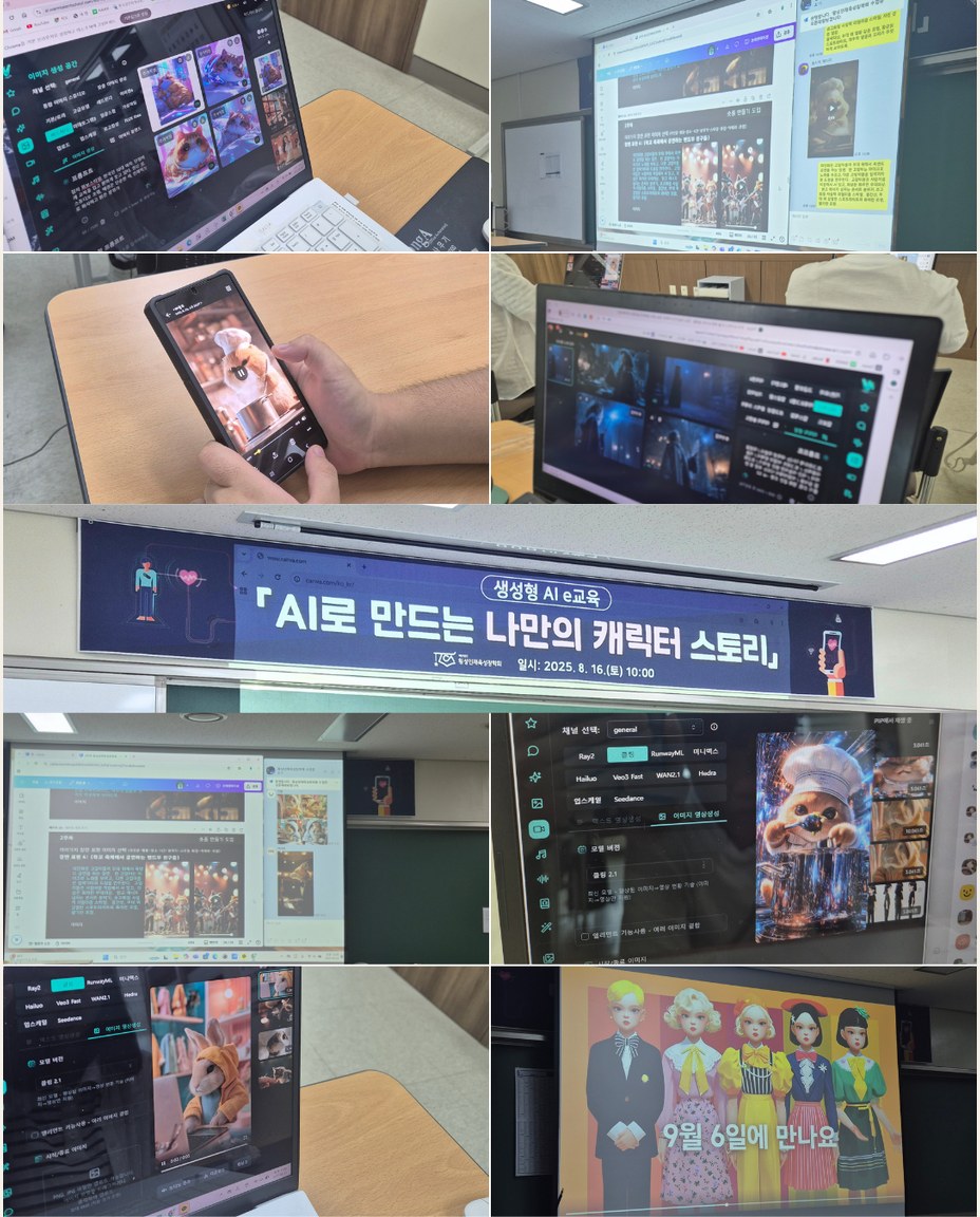 횡성인재육성장학회 AI 교육, 수업 뒤에도 이어진 질문
