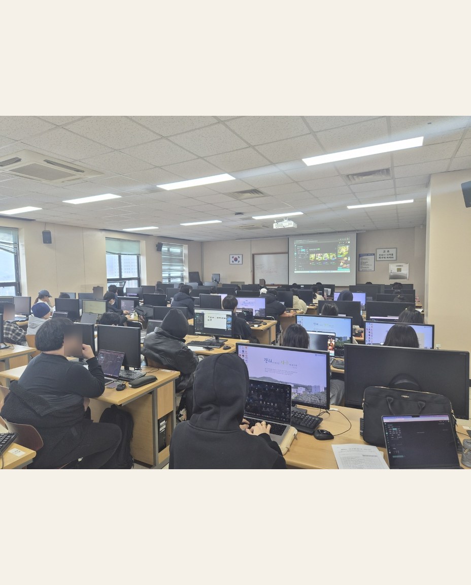 백석대학교 생성형 AI 특강, 약 50명이 실습했어요