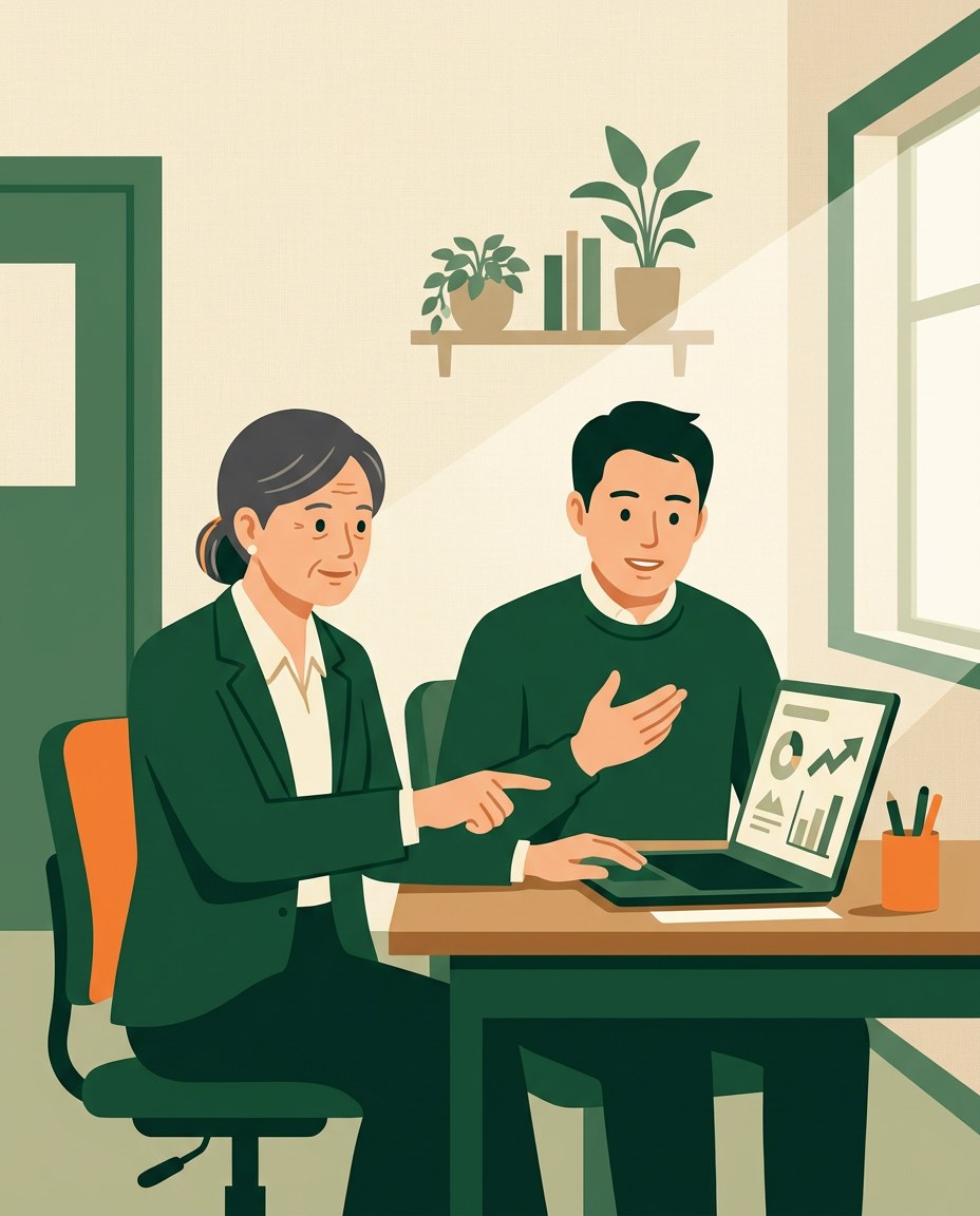 AI 자격증 독학과 과정 수강 비교 보조 이미지