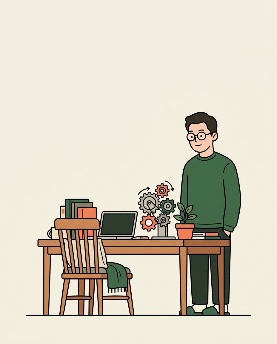 하루 빠지면 멈추는 일, 그게 내가 다음에 넘겨야 할 목록이었어요 보조 이미지