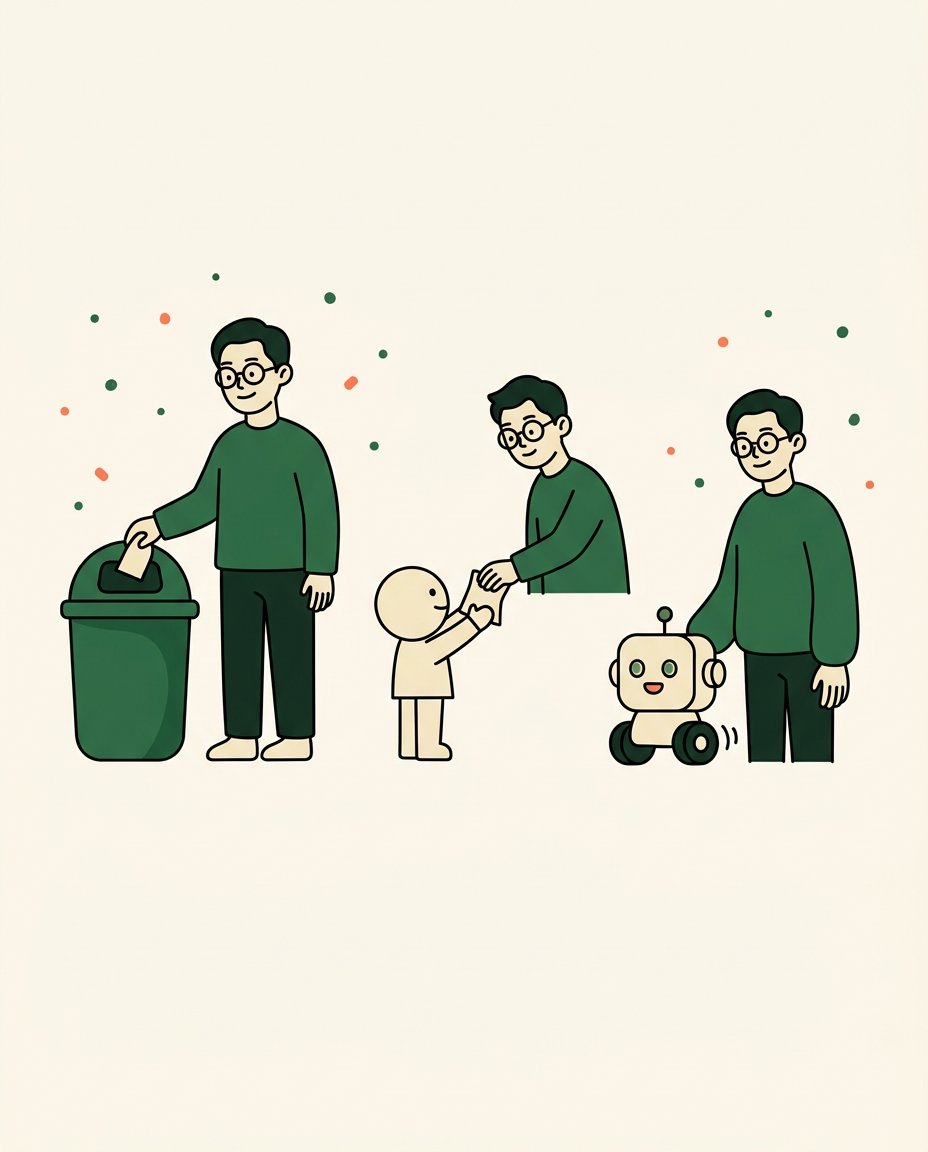 자동화부터 하지 마셔요 — 일을 진짜 줄이는 건 삭제·위임 다음이에요 대표 이미지