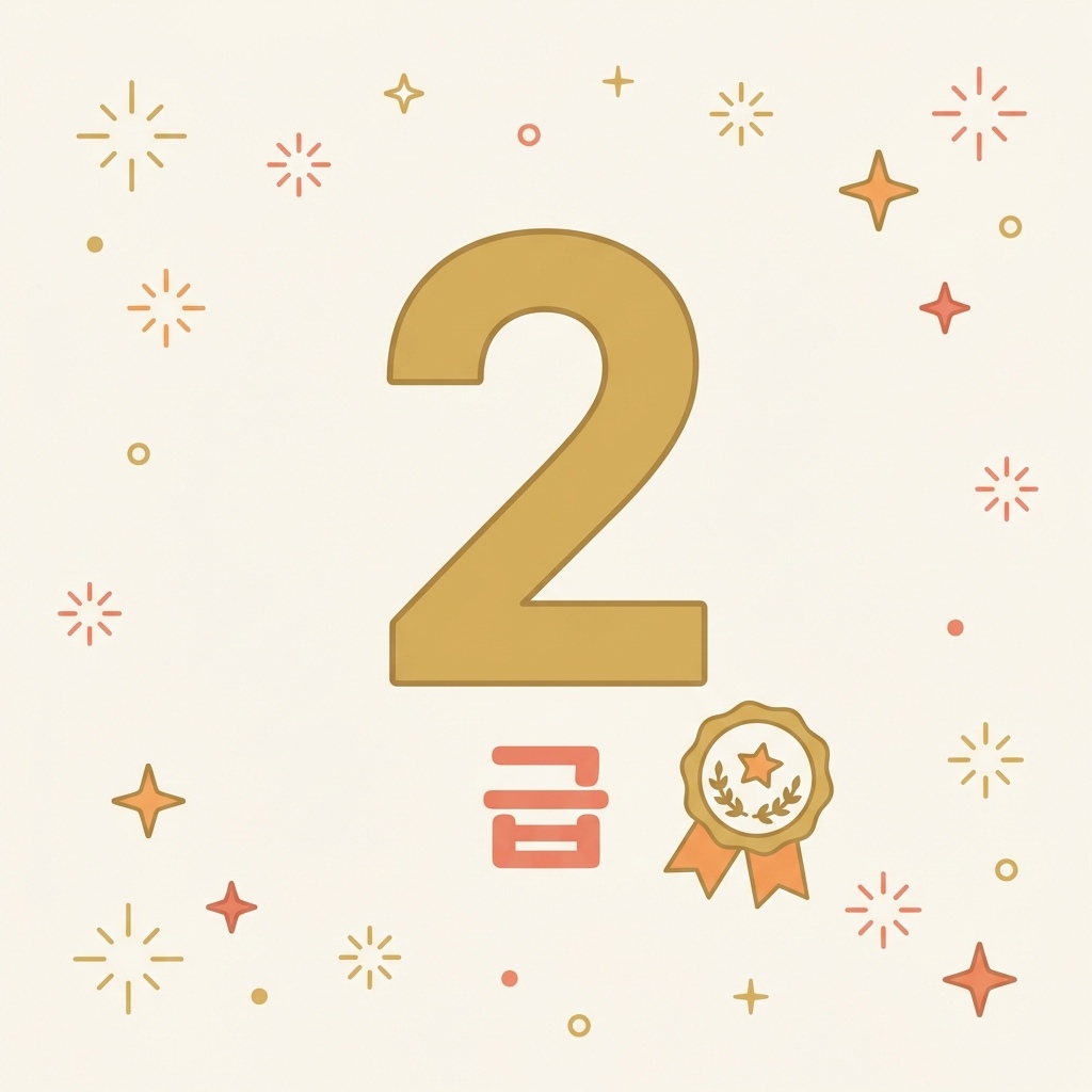 2급은 가르칠 수 있는 사람의 인증 대표 이미지